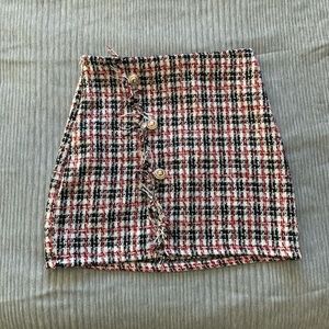 Women’s Plaid Skirt